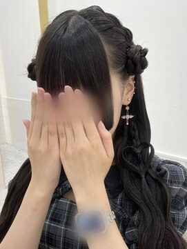 【ヘアメ】ハート付き！ひつじヘア♪(大須/栄)