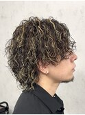 MEN’S HAIR/波巻ツイストスパイラル/フェザーパーマ/渋谷