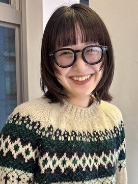 ビファインクーアヴェダ(Be fine coo AVEDA) ミディアムレイヤー　ウルフレイヤースタイル　学割U24/