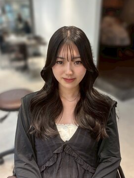 ザシェノンウメダ(THA CHAINON UMEDA) 心斎橋/着物ヘア/大人ガーリー/ダークアッシュ/似合わせカット