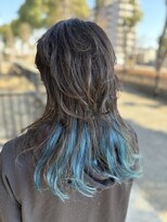 コノア スパーク(Conoah spark)&nbsp;着物ヘア/大人ガーリー/ダークアッシュ/似合わせカット/守谷