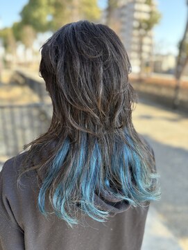 コノア スパーク(Conoah spark) 着物ヘア/大人ガーリー/ダークアッシュ/似合わせカット/守谷