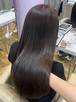 ロンド フィーユ(Lond fille)&nbsp;オリーブグレー/レイヤーカット/黒髪/マロンベージュ/銀座 ■