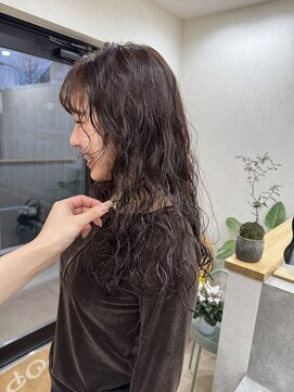 ヘアポップ(hair pop) パーマ　ロングパーマ