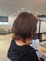 オーバームーン 学園の森店(OverMoon) オレンジ インナーカラー つくば 研究学園