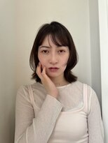 バイオレット ナゴヤ(Violet Nagoya)&nbsp;くびれレイヤー 外ハネ ミディアム フェイスレイヤーHR-249