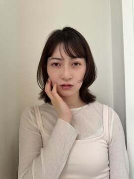 バイオレット ナゴヤ(Violet Nagoya) くびれレイヤー 外ハネ ミディアム フェイスレイヤーHR-249