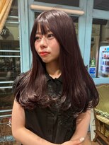ロチカバイドールヘアー 心斎橋(Rotika by Doll hair) ブリーチなしで叶うツヤ感ラベンダーブラウン