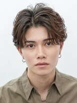 バイフィフス 原宿/表参道(by fifth)&nbsp;原宿メンズパーマニュアンスパーマフェザーパーマセンターパート
