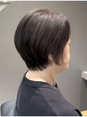 大人の丸みショート/40代/50代/60代