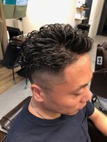 クフィア メンズヘアー カンポ 難波店(CUFFIA MEN'S HAIR CAMPO)&nbsp;フェード×パーマ