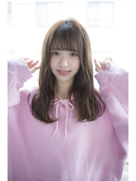 サロンドミルク 原宿(salon de MiLK) 【salon de MiLK 原宿】透明感艶カラー×Mixウェーブ