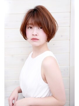 オーシャン(Ocean) [OCEAN Hair&Life藤原純]ふんわり毛先パーマショート☆