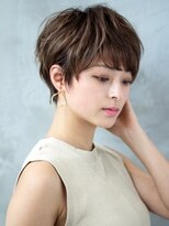 21年夏 ベリーショート 斜めバングの髪型 ヘアアレンジ 人気順 2ページ目 ホットペッパービューティー ヘアスタイル ヘアカタログ