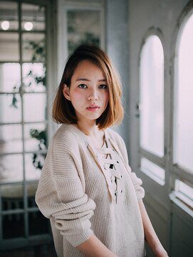 ココカラー アンド カット 茶屋町店(CoCo Color&Cut) Aラインストレートミディ【岡山】【倉敷】【茶屋町】