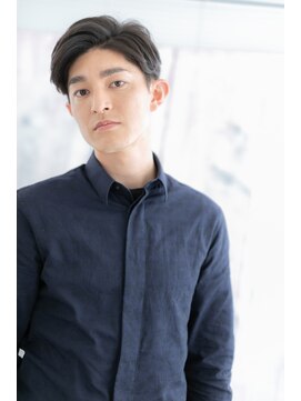 ミック 日暮里店(miq) ビジネスでもOK!黒髪グランマッシュアップバングショートb