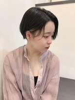 スイート ヘアデザイン(Suite HAIR DESIGN)&nbsp;ブルーブラック と ハンサムショート