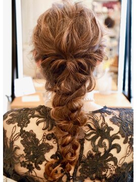 トランクヘアデザイン(TRUNK Hair Design) 【TRUNK Hair Design 西本】結婚式ヘアアレンジ