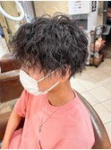 癖毛を活かしたツイストスパイラルパーマ【横浜】