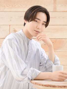 ロアーヘアー オペラオー 折尾店(RAWR hair Opera O) 【RAWR】メンズ_ナチュラルセンターパート