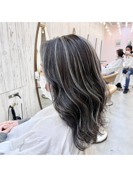 ロンドアジュール 横浜(Lond azur) 横浜で大人コントラストハイライト