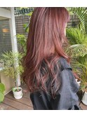 【hair salon W】ジューシーピンク