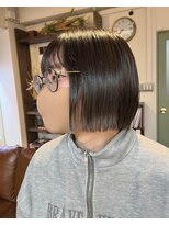 コレット ヘアー 大通(Colette hair)&nbsp;パツっとミニボブスタイル☆