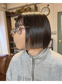 パツっとミニボブスタイル☆