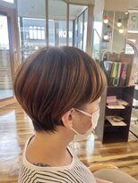 シャラクアクティ(sharaku acty)&nbsp;〈40代〉シークレットハイライト+ハンサムショート