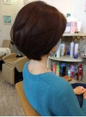 大人ひし形ショートボブ