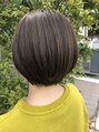 サイン(Sign) 丸みショート×透明感たっぷりのカラーで可愛くなります♪