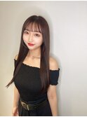 暗髪韓国風チョコレートブラウン☆