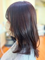 アークスヘアー&nbsp;20代30代40代大人可愛い髪質改善カラーセミロングレイヤー