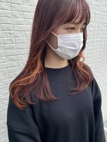 カッツ 笠岡店(CUT S)&nbsp;pink × orange color