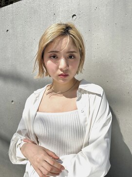 リベルタ(liberta) 20代30代40代×白髪ぼかしボブ［liberta/ゆう