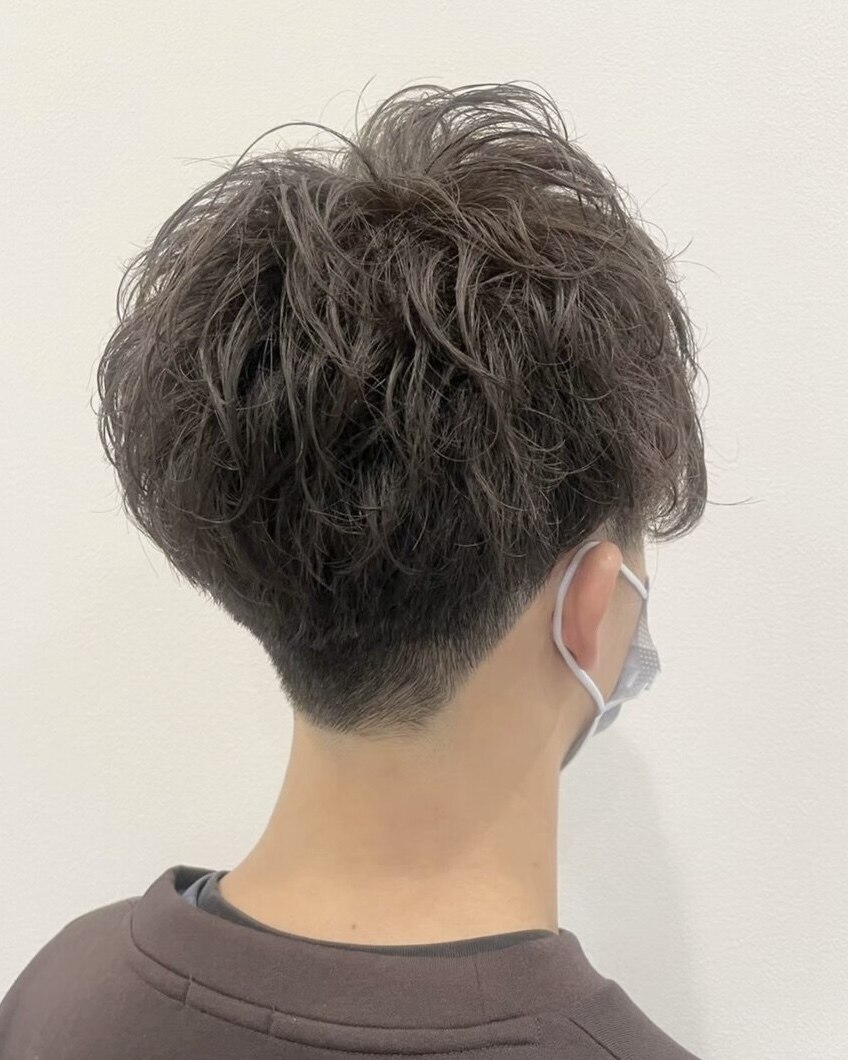 【初回限定】メンズカット+ショートスパシャンプー \6100
