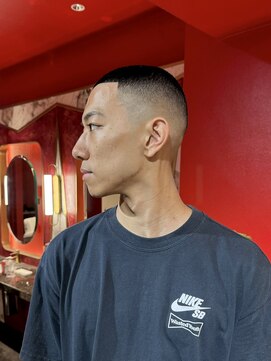 メリケンバーバーショップ トーキョー(MERICAN BARBERSHOP TYO) メンズハイライトカラー.スパイキーショート【嶋壽】200