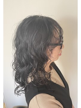 フリーサロントイロ シャンティ(free salon toiro shanti) しっとりつやつや　ウエーブこなれ感パーマ