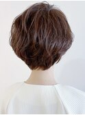 大人のふんわりボリュームショート☆大人ヘア/デジタルパーマ