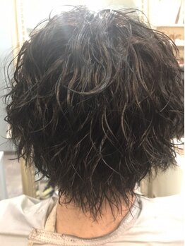 ルシア(Lucia)の写真/【メンズ限定クーポン多数ご用意】メンズパーマや再現性の高いStyleはお任せください☆<八戸ノ里>