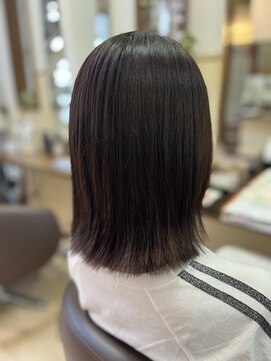 コア フィール ア デイ(COIFFURE A DAY) 【切りっぱなしボブ】当店人気メニューM3Dトリートメント
