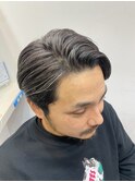 白髪ぼかしのハイライト