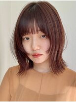 顔まわりカットでいつもと違う雰囲気に♪