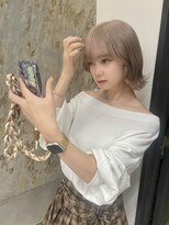 ソル 栄矢場町(SOL) ミルクティーベージュ/メルティカラー/ウェーブミディアム