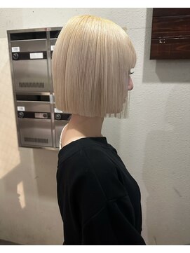コレットヘアー ザモリオカ(Colette HAIR the MORIOKA) ハイトーンボブ