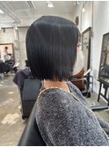 マッシュショートおしゃれ女子ウルフヘア外ハネボブレイヤーボブ