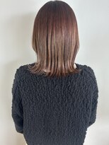 ヘアデザイン アンジェロカフェ(Hair Design Angelo cafe)&nbsp;肌映えピンクグレージュ