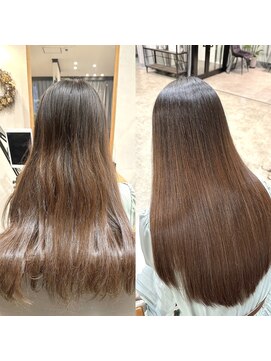 ルナバイルヴェール(LUNA by LeVert) 朝の手入れがとにかく楽になる　美髪縮毛矯正