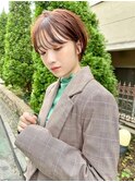 小顔大人ショート×イメチェンメルティカラー美髪[横浜駅]