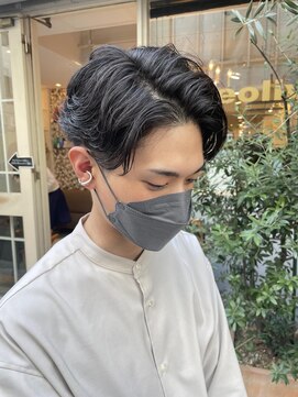 キャンバス バイ ネオリーブ 横浜西口(Canvas by neo.) 横浜★毛流れメンズパーマフェザーパーマ